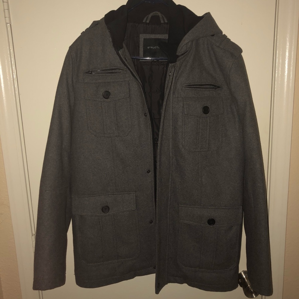 Winter Jacket with removable hood
